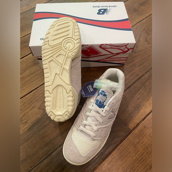 New Balance x Aime Leon Dore 550 Grey Suede - Picture 7 of 8